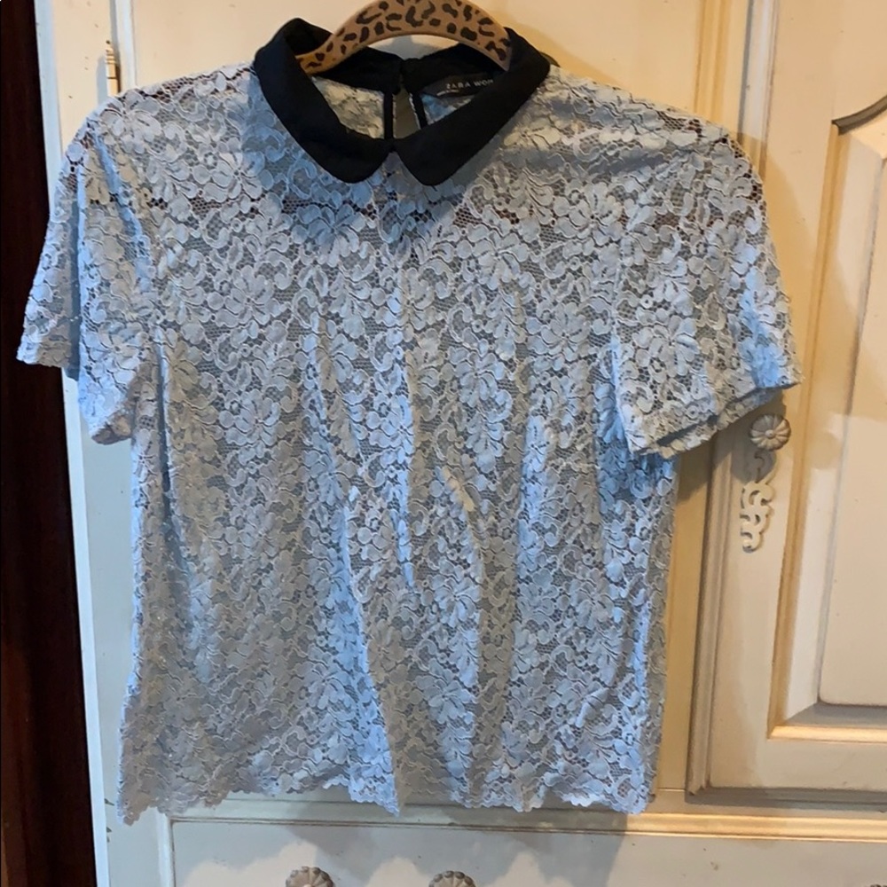 Zara lace shirt
